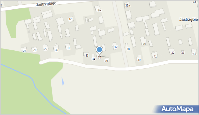 Jastrzębiec, Jastrzębiec, 35, mapa Jastrzębiec