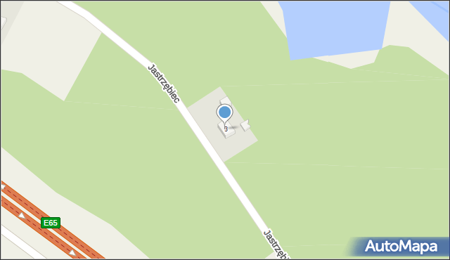 Jastrzębiec, Jastrzębiec, 3, mapa Jastrzębiec