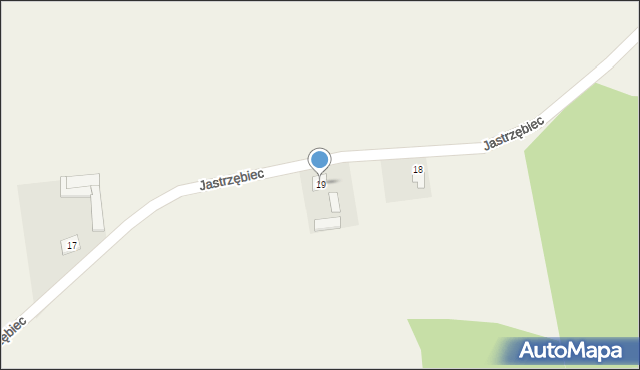 Jastrzębiec, Jastrzębiec, 19, mapa Jastrzębiec