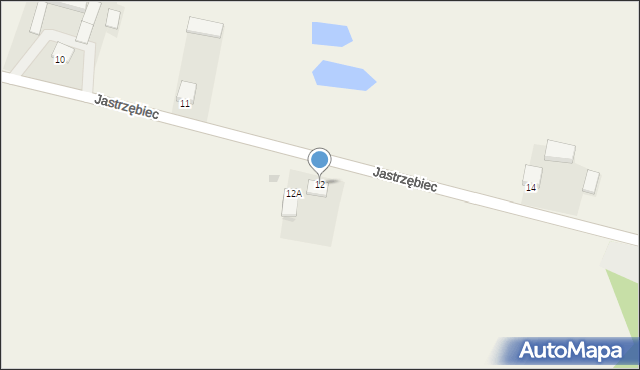 Jastrzębiec, Jastrzębiec, 12, mapa Jastrzębiec