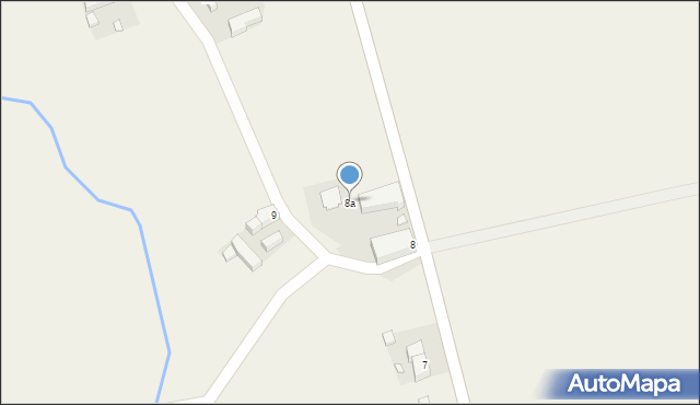 Jastrzębnik, Jastrzębnik, 8a, mapa Jastrzębnik