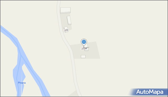 Jastrzębniki, Jastrzębniki, 103A, mapa Jastrzębniki