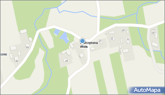 Jastrzębska Wola, Jastrzębska Wola, 24, mapa Jastrzębska Wola