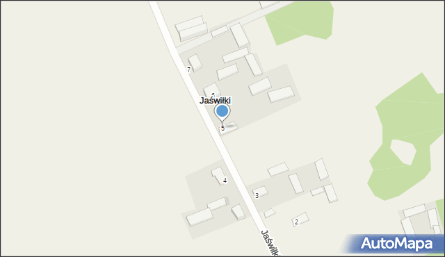 Jaświłki, Jaświłki, 5, mapa Jaświłki