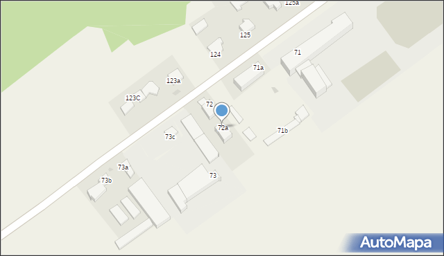 Jaświły, Jaświły, 72a, mapa Jaświły