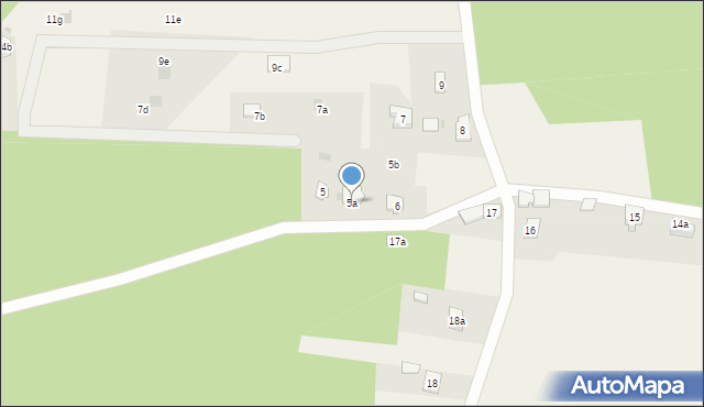 Jaszczerz, Jaszczerz, 5a, mapa Jaszczerz