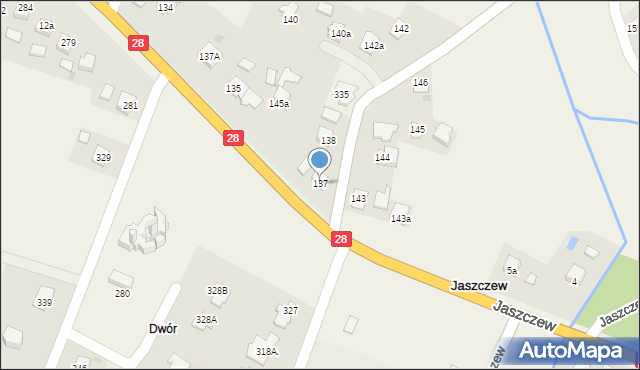 Jaszczew, Jaszczew, 137, mapa Jaszczew