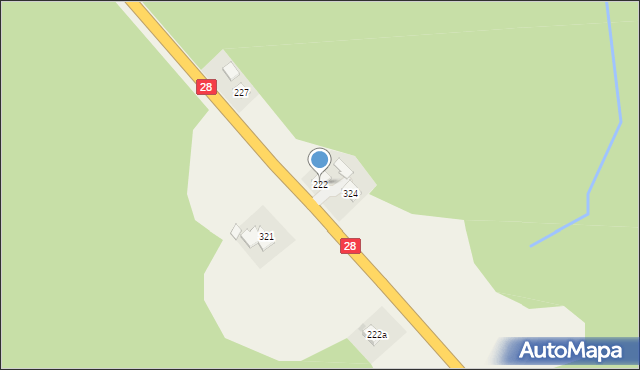 Jaszczew, Jaszczew, 222, mapa Jaszczew
