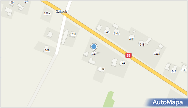 Jaszczew, Jaszczew, 247, mapa Jaszczew