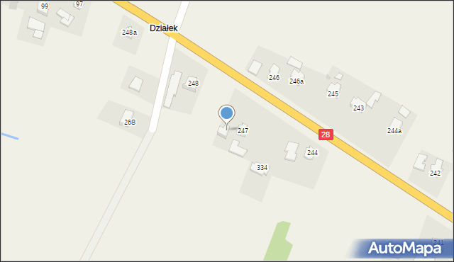 Jaszczew, Jaszczew, 247a, mapa Jaszczew