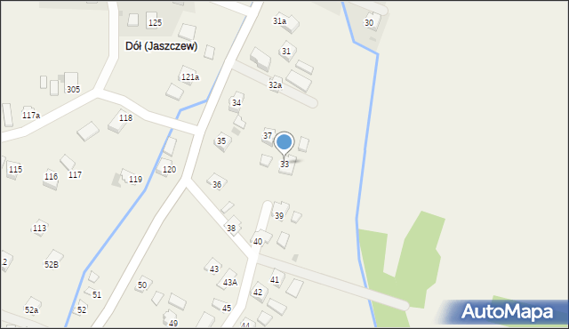 Jaszczew, Jaszczew, 33, mapa Jaszczew