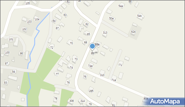 Jaszczew, Jaszczew, 69, mapa Jaszczew