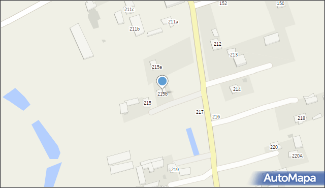 Jaszczów, Jaszczów, 215b, mapa Jaszczów