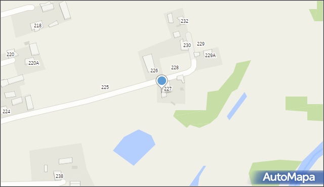 Jaszczów, Jaszczów, 227A, mapa Jaszczów