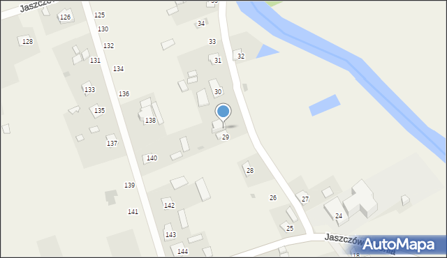 Jaszczów, Jaszczów, 29A, mapa Jaszczów
