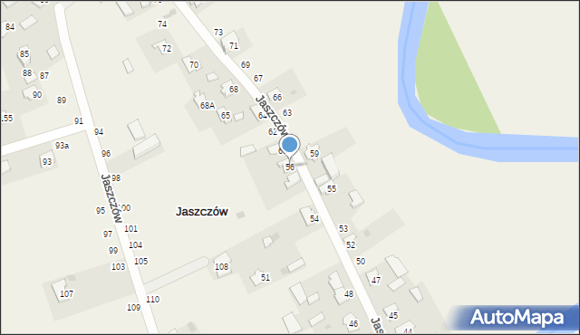 Jaszczów, Jaszczów, 56, mapa Jaszczów
