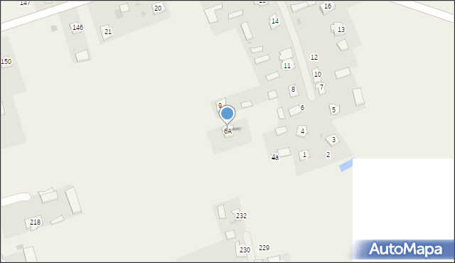 Jaszczów, Jaszczów, 6A, mapa Jaszczów