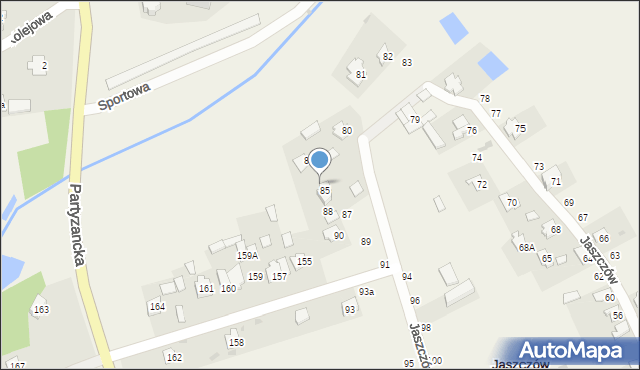 Jaszczów, Jaszczów, 86, mapa Jaszczów