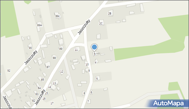 Jaszczułty, Jaszczułty, 3, mapa Jaszczułty