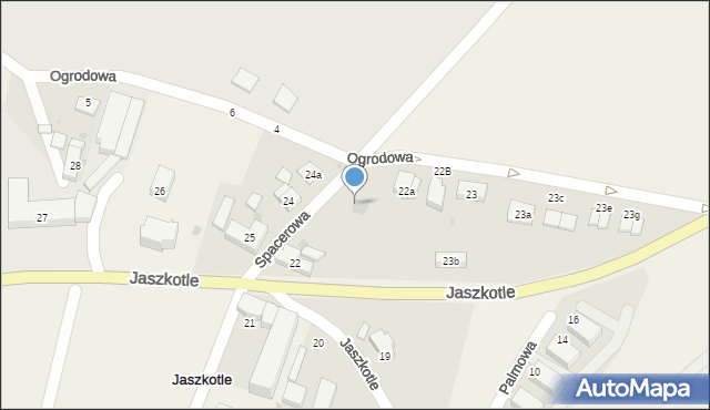 Jaszkotle, Jaszkotle, 22c, mapa Jaszkotle