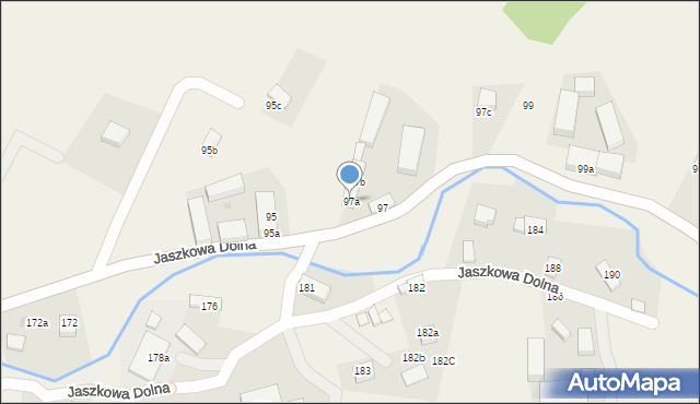 Jaszkowa Dolna, Jaszkowa Dolna, 97a, mapa Jaszkowa Dolna