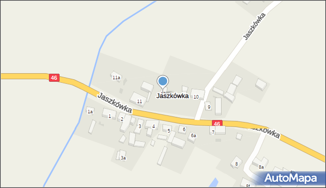 Jaszkówka, Jaszkówka, 12, mapa Jaszkówka