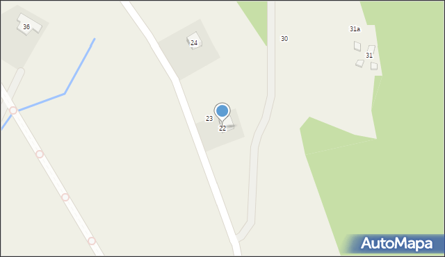 Jaszkówka, Jaszkówka, 22, mapa Jaszkówka