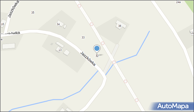 Jaszkówka, Jaszkówka, 32, mapa Jaszkówka