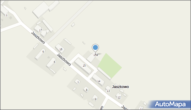 Jaszkowo, Jaszkowo, 15a, mapa Jaszkowo