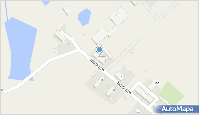 Jaszkowo, Jaszkowo, 17, mapa Jaszkowo