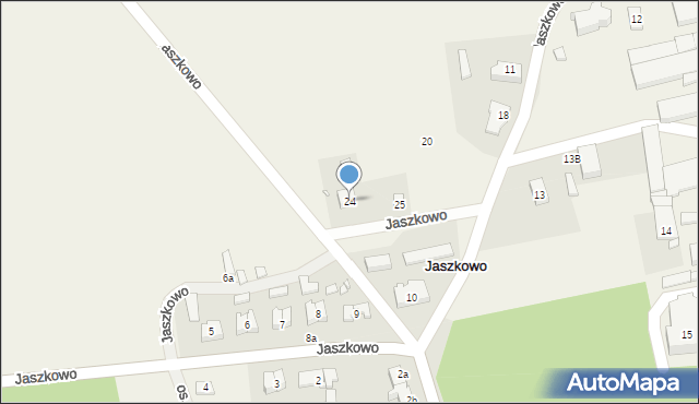 Jaszkowo, Jaszkowo, 24, mapa Jaszkowo
