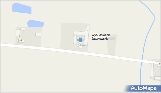 Jaszkowo, Jaszkowo, 11, mapa Jaszkowo