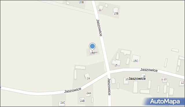 Jaszowice, Jaszowice, 15D, mapa Jaszowice