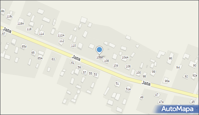 Jata, Jata, 108a, mapa Jata
