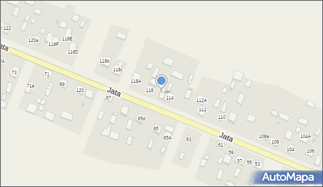 Jata, Jata, 116, mapa Jata