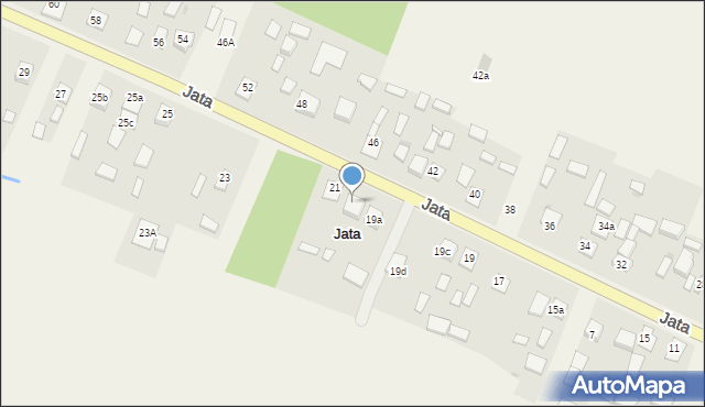 Jata, Jata, 19b, mapa Jata
