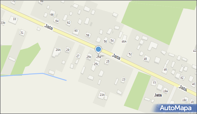 Jata, Jata, 25a, mapa Jata
