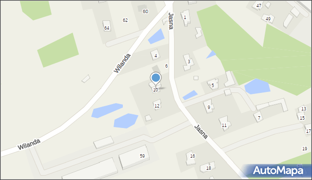 Jatne, Jasna, 10, mapa Jatne