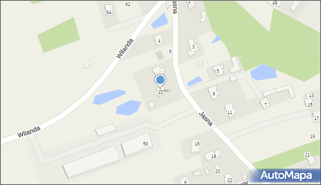 Jatne, Jasna, 12, mapa Jatne