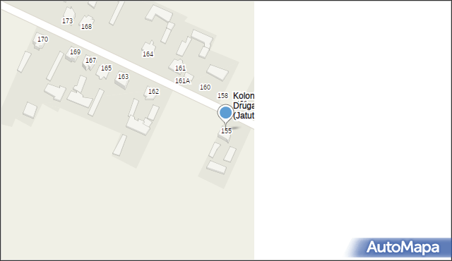 Jatutów, Jatutów, 155, mapa Jatutów