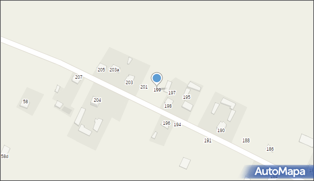Jatutów, Jatutów, 199, mapa Jatutów