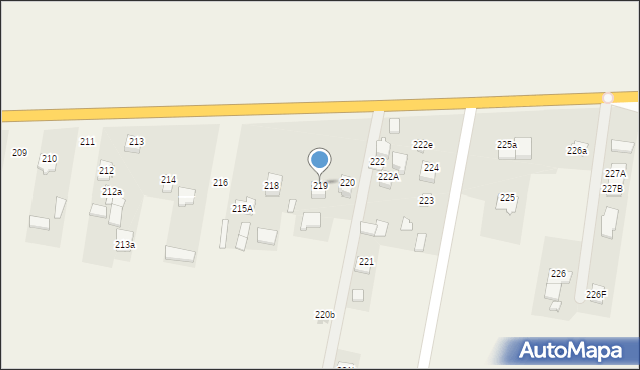 Jatutów, Jatutów, 219, mapa Jatutów