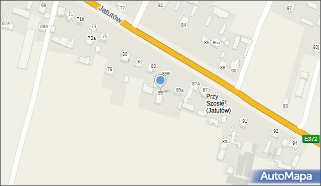 Jatutów, Jatutów, 85, mapa Jatutów