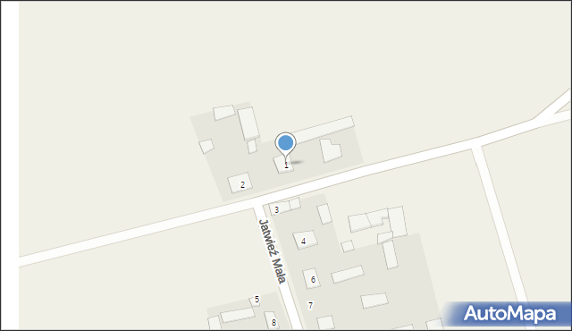 Jatwieź Mała, Jatwieź Mała, 1, mapa Jatwieź Mała