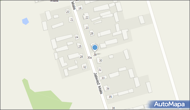Jatwieź Mała, Jatwieź Mała, 29, mapa Jatwieź Mała