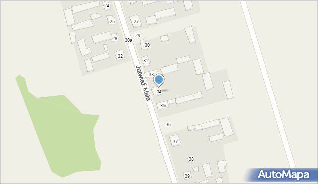 Jatwieź Mała, Jatwieź Mała, 34, mapa Jatwieź Mała