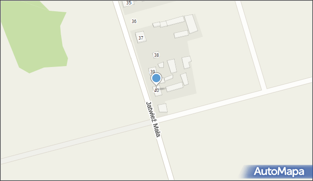 Jatwieź Mała, Jatwieź Mała, 40, mapa Jatwieź Mała
