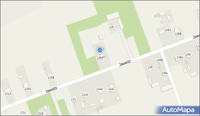 Jawidz, Jawidz, 105C, mapa Jawidz