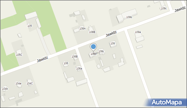 Jawidz, Jawidz, 108d, mapa Jawidz