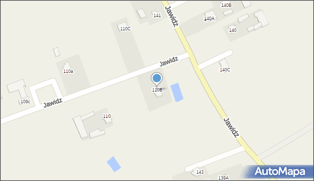 Jawidz, Jawidz, 110B, mapa Jawidz